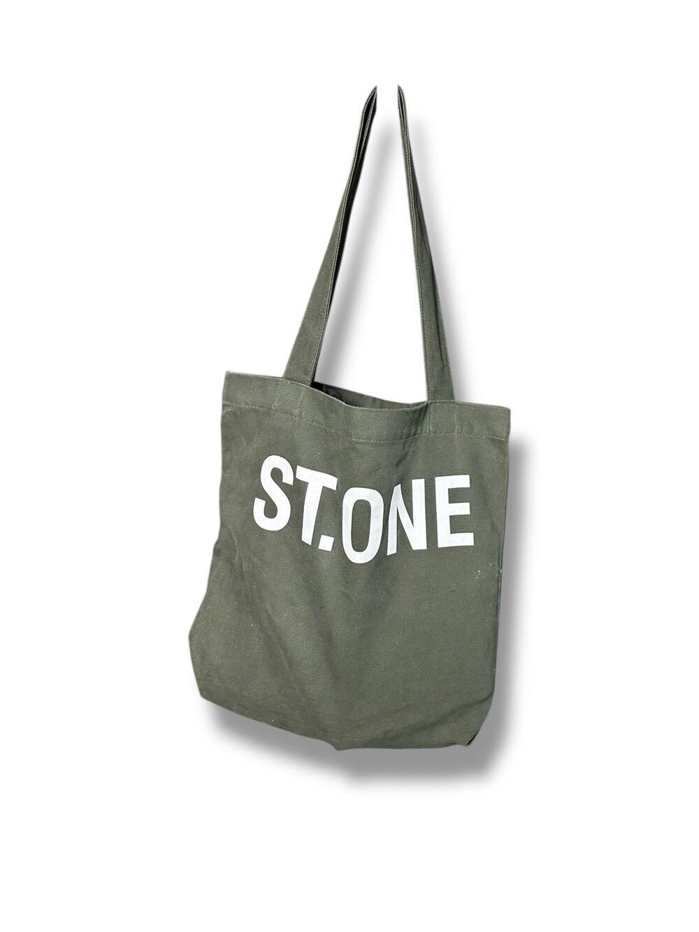 Allen Stone St. One Olive Green Canvas Tote Bag Concert Music Merch Soul Singer